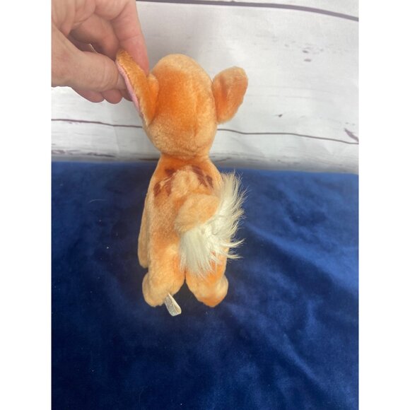 Vintage Disney Bambi Plush Toy Deer 1985 Polyester Stuffed Animal Collectible 7” - Picture 4 of 7